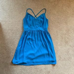 Blue sundress